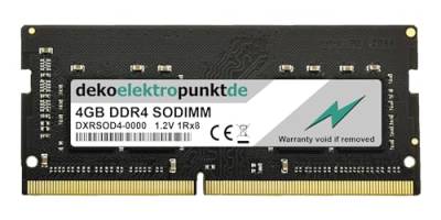 dekoelektropunktde 4GB RAM Speicher passend für HP 17-ak053ng DDR4 SO-DIMM PC4-17000 2133MHz von dekoelektropunktde