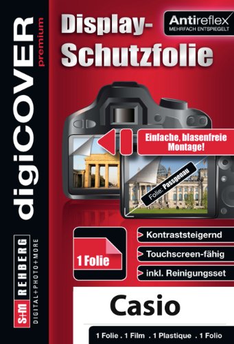 Digicover Premium Schutzfolie für Casio EX-Z22 von digiCOVER