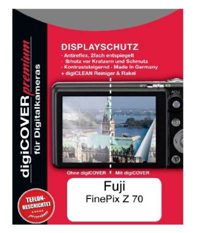 digiCover Premium Displayschutzfolie für Fujifilm FinePix Z70 von digiCOVER