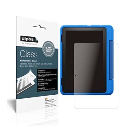 dipos I 2X Displayschutz matt kompatibel mit Amazon Fire HD 8 Kids Pro-Tablet Schutzfolie 9H Anti-Shock von dipos