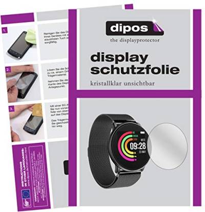 dipos I 2X Schutzfolie klar kompatibel mit Umidigi Uwatch Folie Displayschutzfolie von dipos