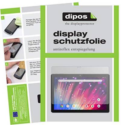 dipos I 2X Schutzfolie matt kompatibel mit Peaq PET 100 Folie Displayschutzfolie von dipos