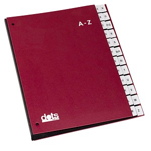 dots Pultordner A-Z rot von dots