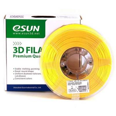 eSun ABS+ PLUS 1,75mm 1kg GELB 3D Drucker Filament von eSUN