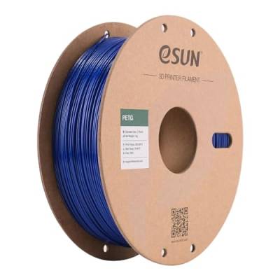 eSun PETG Filament, PETG 3D-Drucker Filament, 1.75mm / 1kg - Blau (solidblue) von eSUN