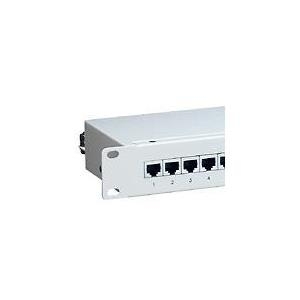 Equip - Patch Panel - RAL 7035 - 1U - 24 Ports (326324) von equip