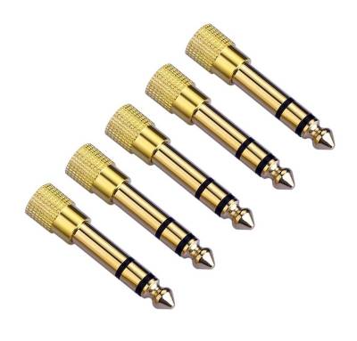 euroharry 6,5mm Stecker auf 3,5mm Buchse Klinkenstecker auf Klinkenbuchse Adapter von euroharry