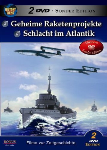 Doppelbox: Geheime Raketenprojekte + Schlacht im Atlantik / LIMITIERTE AUFLAGE ZUM SONDERPREIS!!! [2 DVDs] von flashpoint AG
