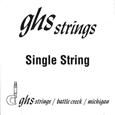GHS Guitar Boomers, Guitar Single String, .019, plain von ghs