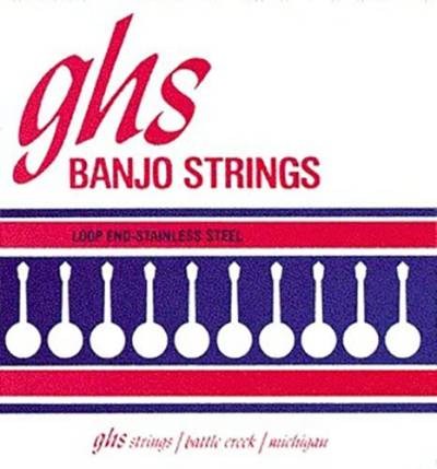 GHS Johnny Baier Signature - 230 - Banjo String Set, 4-String, Loop End, Medium, .011-.030 von ghs