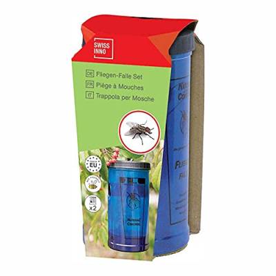 Horizont 38129550012 NATURAL CONTROL Fliegenfalle mit 12 Stueck von horizont