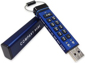 iStorage datAshur PRO - USB-Flash-Laufwerk - verschlüsselt - 32 GB - USB 3.0 von iStorage