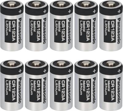 kraftmax 10er Pack CR123 / CR123A 3V Lithium Hochleistungs- Batterie Batterie, (1 St) von kraftmax