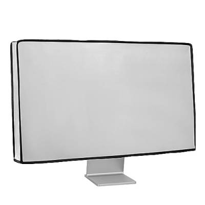 kwmobile Schutzhülle kompatibel mit 34-35" Monitor - Hülle PC Bildschirm - Computer Cover Case - Weiß von kwmobile