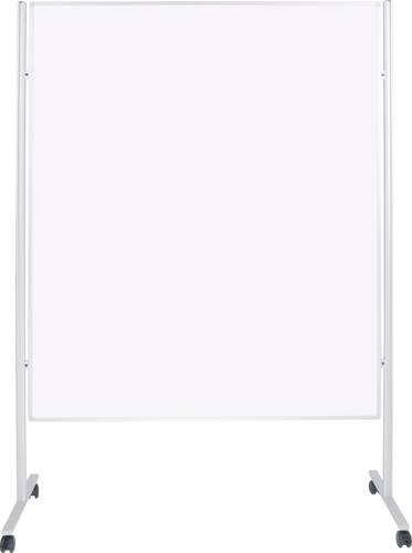 Magnetoplan Moderationstafel (B x H) 120cm x 150cm Stahlblech Weiß beidseitig verwendbar, beschrift von magnetoplan