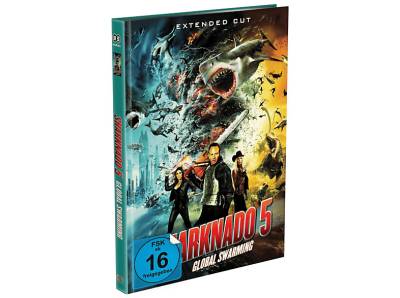 SHARKNADO 5 - Global Swarming 2-Disc Mediabook Blu-ray + DVD von mediacs