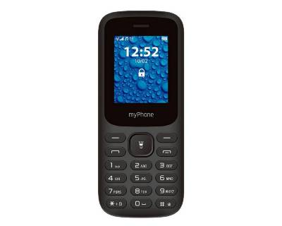 myPhone 2220 Mobiltelefon 1.77-Display, 600 mAh, Dual Sim, 2G Schwarz Smartphone" von myPhone