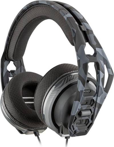 nacon Nacon RIG 400HX Urban-Camo-schwarz, 3,5 mm Klinke Gaming-Headset (Mikrofon abnehmbar, kabelgebunden, Stereo, Over Ear, PC, Xbox one) von nacon
