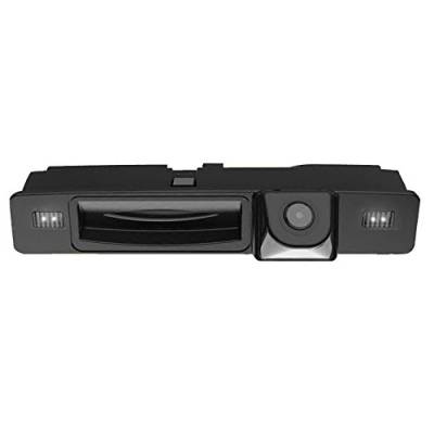 Navinio Wasserdicht umkehrbare Fahrzeug-spezifische Griffleiste Kamera integriert in Koffergriff Rückansicht Rückfahrkamera für 2015 Ford Focus Handle car Camera Auto Farb von navinio