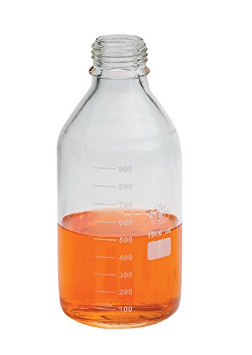 neoLab 2-3063 Laborflaschen ohne Kappe, ISO 4796 Boro-Glas 3.3 GL 45, 1000 mL (10-er Pack) von neoLab