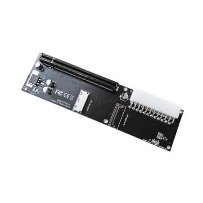 SFF 8611 8i SFF-8612 Zu PCIe X16 PCIe Konverter Adapter Perfekt Für Design Workstations Grafikkarten Adapter von oueyfer