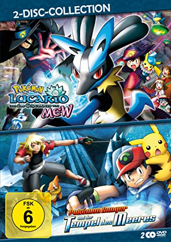 Pokémon: Lucario und das Geheimnis von Mew / Pokémon Ranger und der Tempel des Meeres - 2-Movie-Box [2 DVDs] von polyband Medien