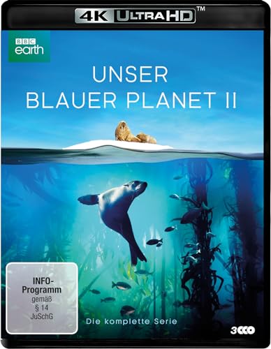 UNSER BLAUER PLANET II - Die komplette ungekürzte Serie zur ARD-Reihe "Der blaue Planet" (4K Ultra-HD9 [Blu-ray] von polyband Medien