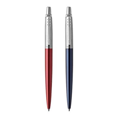 Parker Jotter London Duo Discovery Pack: Kugelschreiber (Red Kensington) & Gelstifte (Royal Blue) von rOtring