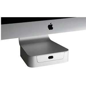 rain design Monitorständer mBase für Apple iMac 68,58 cm/27 Zoll silber von rain design