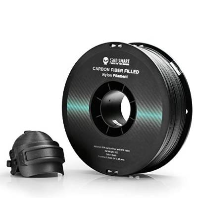 SainSmart 1.75mm Schwarz ePA-CF Kohlefaser gefüllt Nylon Filament 1kg Spule für 3D-Drucker von sainsmart