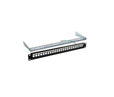 shiverpeaks® 19 Verteilerfeld unbestückt, 24-Port, Keystone Netzwerk-Patch-Panel" von shiverpeaks®