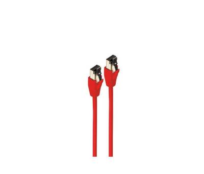 shiverpeaks® Patchkabel cat 8.1 F/FTP PIMF LSZH rot 0,5m LAN-Kabel, RJ-45, (50 cm) von shiverpeaks®