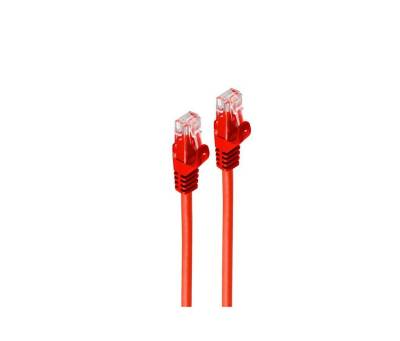 shiverpeaks® RJ45 Patchkabel CAT 7 Rohkabel U/UTP rot 0,25m LAN-Kabel, RJ-45, (25 cm) von shiverpeaks®