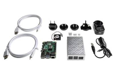 Raspberry Pi 4 Model B 4GB Desktop-Starter-Kit (32 GB) (4GB) von smart-home-komponente