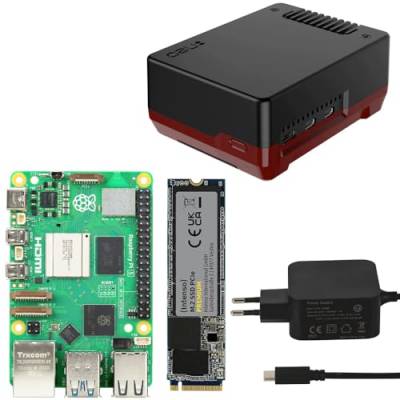 Raspberry Pi 5 / 8GB ioBroker Smarthomezentrale Argon NEO 5 M.2 250GB NVME von smart-home-komponente