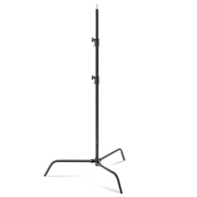 Soonpho C Stand Pro Stativ Lichtstativ Metall Portable C-Stand Strapazierfähiges Licht Robustheit Lichtständer Maximale Höhe 7.87ft/240cm für Softbox,Reflektoren,Fotografie von soonpho