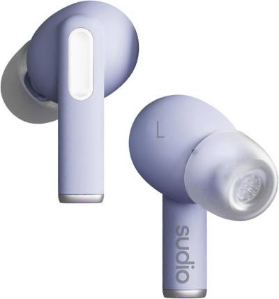 sudio IPX4 geschützt mit integriertem Mikrofon In-Ear-Kopfhörer (Mit beeindruckenden 6-7 Stunden Spielzeit passen sich die Ohrhörer Ihrem individuellen Rhythmus an, egal ob im Regentanz oder bei der Entdeckung neuer Orte., Robust und Wetterfest, Wasserdichter Begleiter für aktive Lebensstile) von sudio