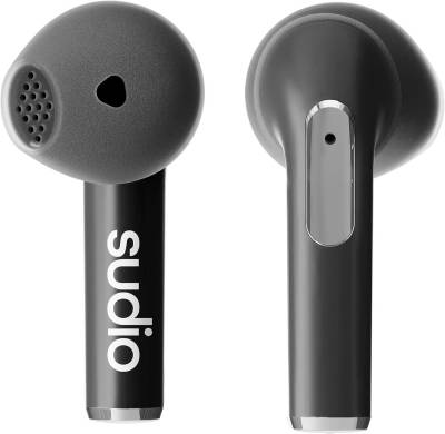 sudio Integriertes Mikrofon,IPX4 wasserfest In-Ear-Kopfhörer (Flexibel nutzbar: Mono- oder Stereo-Modus, sogar gleichzeitig mit zwei Geräten verbindbar dank Bluetooth Multipoint., Perfekte kabellose Ohrhörer für unterwegs mit modernster Technologie) von sudio