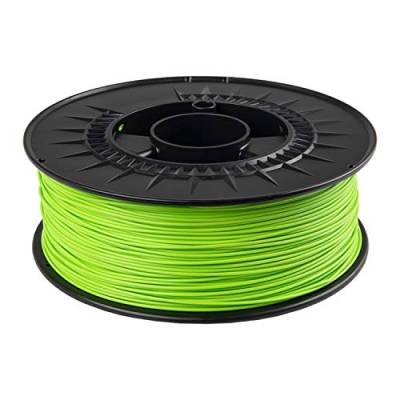 super-filament PLA Filament PRO 1.75 mm 1kg für 3D Drucker ähnl. RAL Farben (Gelbgrün RAL 6018) von super-filament