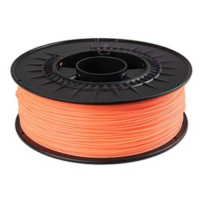 super-filament PLA Filament PRO 1.75 mm 1kg für 3D Drucker ähnl. RAL Farben (Leuchtorange) von super-filament