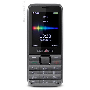 swisstone SC 560 Dual-SIM-Handy schwarz von swisstone