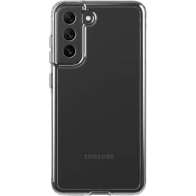 Tech 21 Evo Lite Clear für Samsung Galaxy S22 – Transparente und schützende Handyhülle mit 2,4 m Multi-Fallschutz, farblos, T21-9360 von tech21