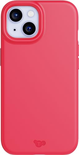Tech 21 EvoLite Hülle für iPhone 15 – Aufprallschutz – Rot von tech21