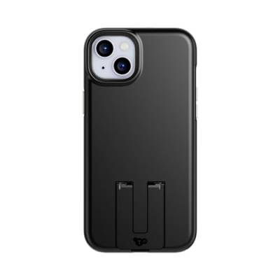 tech21 Evo Crystal Kick Hülle für iPhone 15 Plus - Kompatibel mit MagSafe - Impact Protection Case - Obsidian Black von tech21