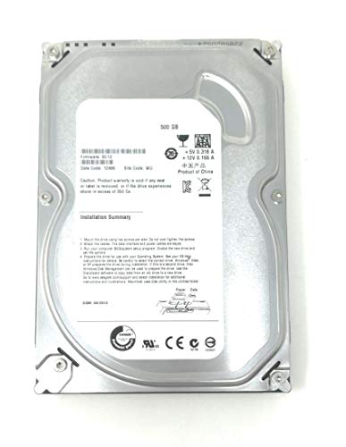 tempo di saldi Interne Festplatte 3,5 Zoll 500 GB für Computer Sata Buffer 16 Mb Pc 7200 RPM von tempo di saldi
