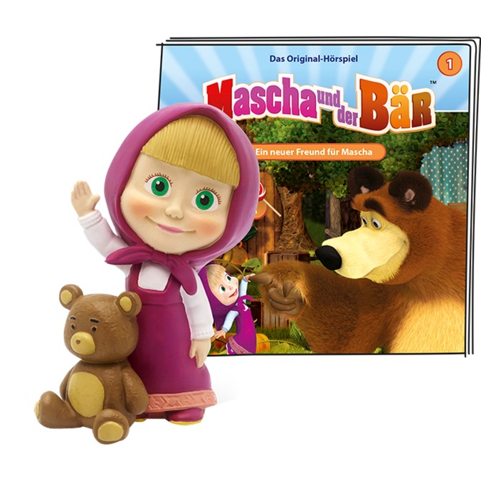 Mascha und der Bär - Ein neuer Freund für Mascha, Spielfigur von tonies