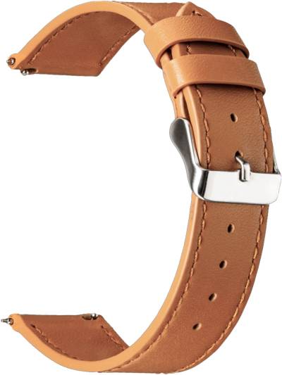 Lederarmband (42mm) für Galaxy Watch/Gear Sport karamell von topp