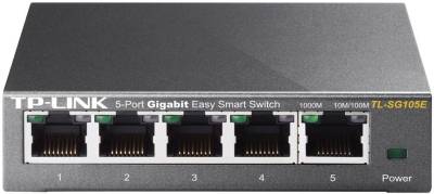 tp-link TP-LINK 5-Port Gigabit Easy Smart Switch Netzwerk-Switch von tp-link