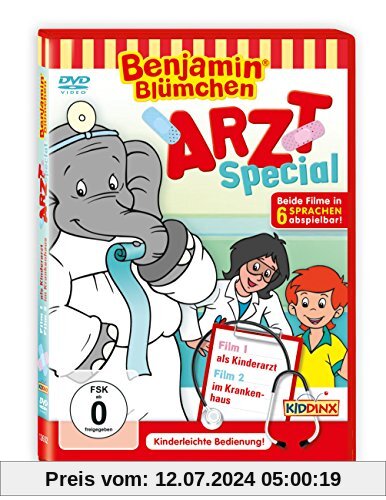 Benjamin Blümchen - Arzt-Special [2 DVDs] von unbekannt