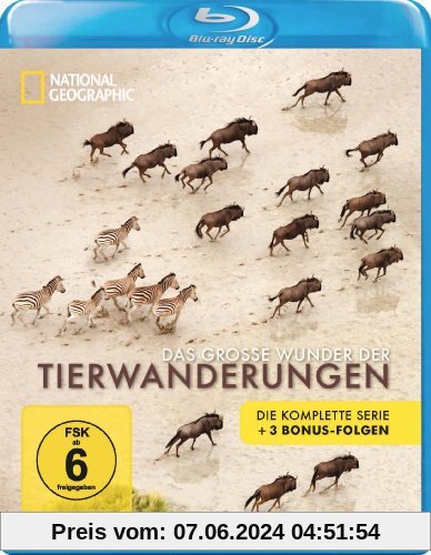 Das große Wunder der Tierwanderungen - National Geographic [Blu-ray] von unbekannt